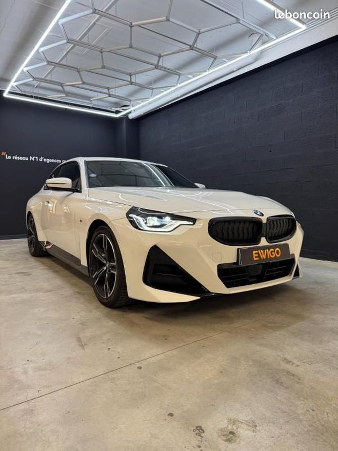 BMW Serie 2 COUPE 220i M-SPORT BVA8 CARPLAY CAMRA 3 Blanc de 2022