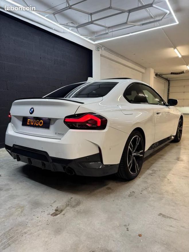BMW Serie 2 COUPE 220i M-SPORT BVA8 CARPLAY CAMRA 3 Blanc de 2022