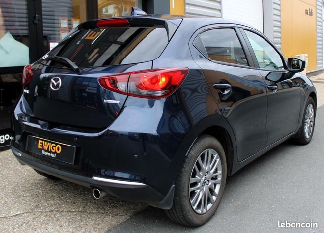 Mazda 2 1.5 SKYACTIV-G M HYBRID 90 ch SELECTION Bleu de 2021