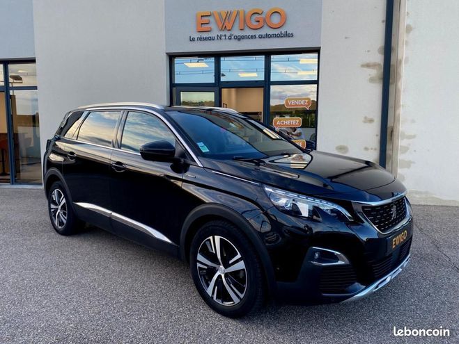 Peugeot 5008 GENERATION-II 1.5 BLUEHDI 130 GT LINE EA Noir de 2019