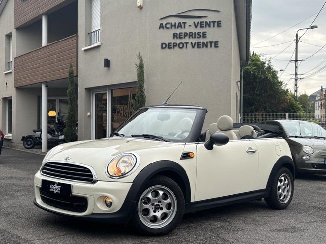 Mini Cabrio 1.6i - 98 R57 LCI CABRIOLET One PHASE 2 BLANC de 2013