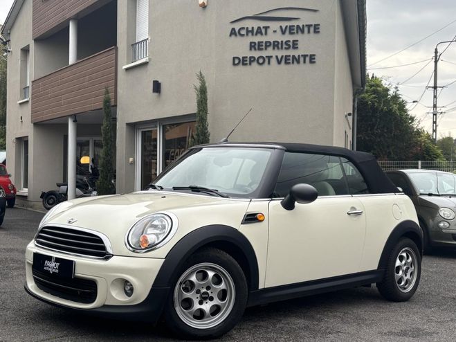 Mini Cabrio 1.6i - 98 R57 LCI CABRIOLET One PHASE 2 BLANC de 2013