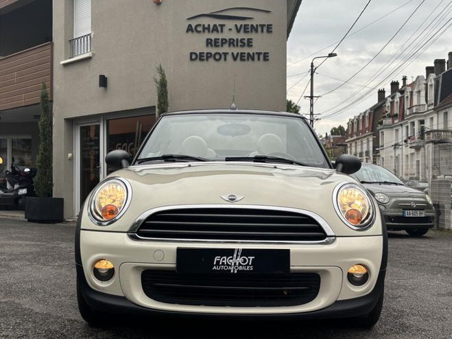 Mini Cabrio 1.6i - 98 R57 LCI CABRIOLET One PHASE 2 BLANC de 2013