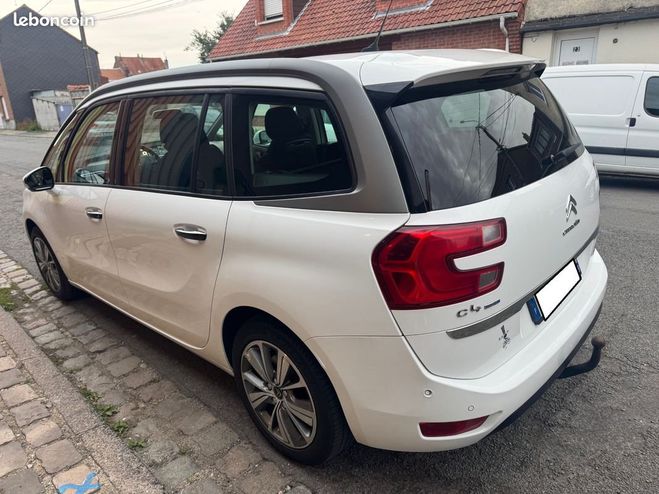 Citroen C4 Picasso Grand 2.0L hdi 150 cv 7 places Blanc de 2015