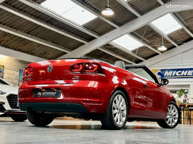 Volkswagen Golf VI Cabriolet 1.2L TSI 105 ch 79 980 kms  Rouge de 2012