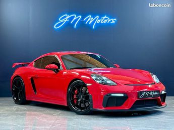  Voir détails -Porsche 718 cayman 4.0 420 gt4 1ere main malus inclu à Thoiry (78)