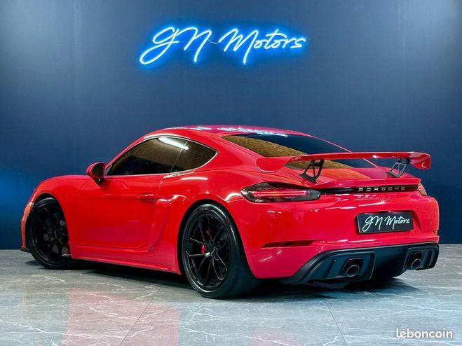 Porsche 718 cayman 4.0 420 gt4 1ere main malus inclu Rouge de 2020