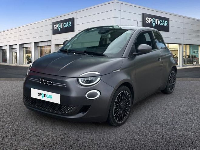 Cliquer pour voir la photo suivante Fiat 500 e 118ch Icône Plus Cloud Grey (matt) de 2021