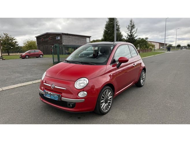Fiat 500 1.2i 69 Lounge / TOIT PANORAMIQUE / CARP ROUGE FONCE de 2014