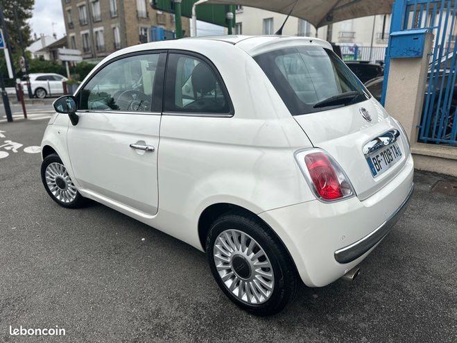 Fiat 500 1.4l 16V 100ch LOUNGE CRIT AIR 1 Blanc de 2011