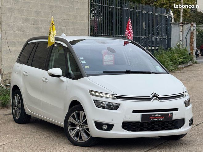 Citroen C4 Picasso Grand 7 PLACES II 1.6 BlueHDi 120CV Ann Blanc de 2016