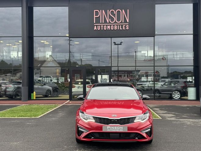 Kia Optima 1.6 CRDI - 136 - BV DCT - Stop&Go II 201 ROUGE FONCE de 2019