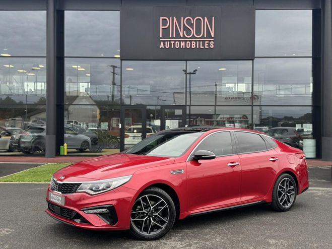 Kia Optima 1.6 CRDI - 136 - BV DCT - Stop&Go II 201 ROUGE FONCE de 2019