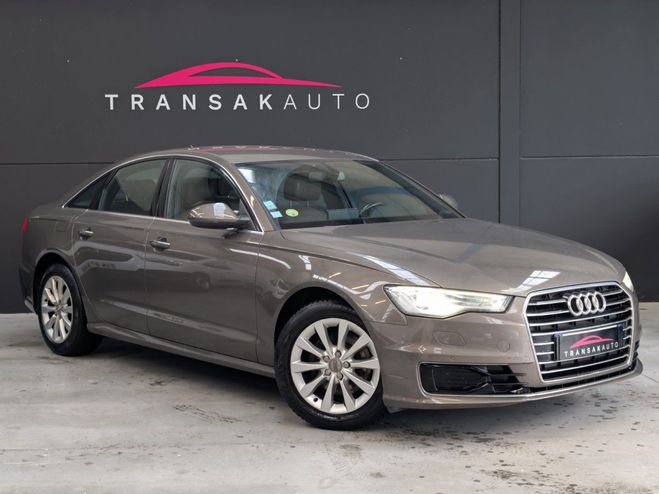 Audi A6 2.0 TDI 150 S Tronic INTERIEUR CUIR - DI Gris de 2015
