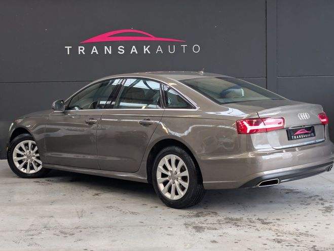 Audi A6 2.0 TDI 150 S Tronic INTERIEUR CUIR - DI Gris de 2015