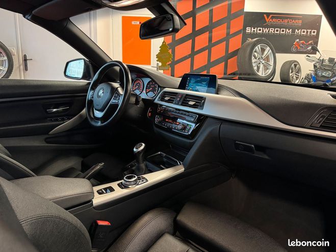 BMW Serie 4 (F32) 420 D Cabriolet 2.0 16V 163 cv Gar Bleu de 2017