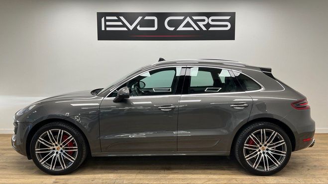 Porsche Macan Turbo 3.6 V6 400 ch PDK / Chrono / PSE / Gris de 2014