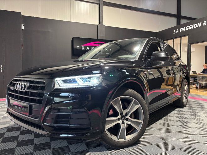 Cliquer pour voir la photo suivante Audi Q5 2.0 TDI 190 S tronic 7 Quattro S line Noir de 2018