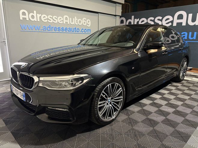 Cliquer pour voir la photo suivante BMW Serie 5 520d xDrive 190 ch BVA8 M Sport NOIR de 2018