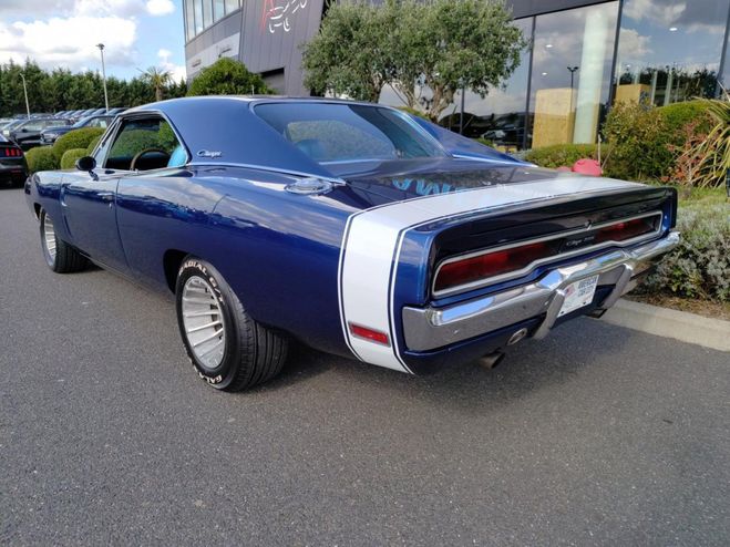 Dodge Charger 500, 383 MAGNUM Bleu fonc de 1970