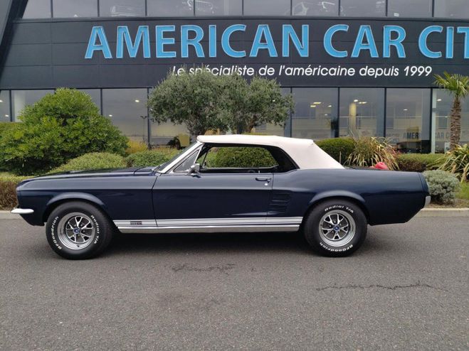 Ford Mustang 390 GTA cabriolet Bleu fonc de 1967