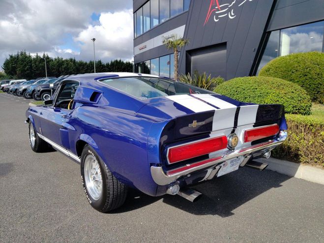 Ford Mustang Shelby GT500 authentique Bleu fonc de 1967