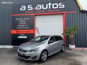  Voir détails -Peugeot 308 SW T9) 1.2 e-THP 12V 130 cv TURBO GT-LIN à Bischwiller (67)