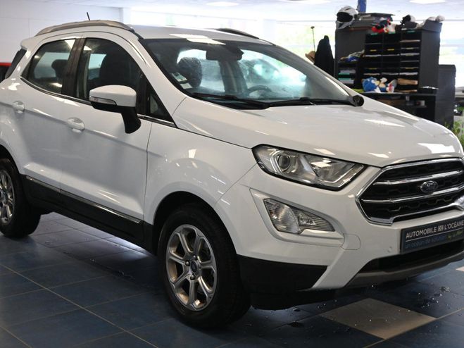 Ford Ecosport 1.0 EcoBoost 125ch S&S BVA6 Titanium Blanc de 2019