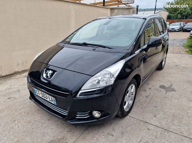 Peugeot 5008 1.6 hdi 115ch style 7places Noir de 2013