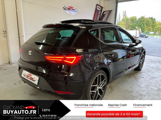 Seat Leon FR 1.5 TSI 150 CH // TOIT OUVRANT / ANDR Noir Verni de 2019