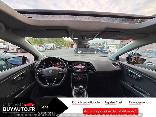 Seat Leon FR 1.5 TSI 150 CH // TOIT OUVRANT / ANDR Noir Verni de 2019