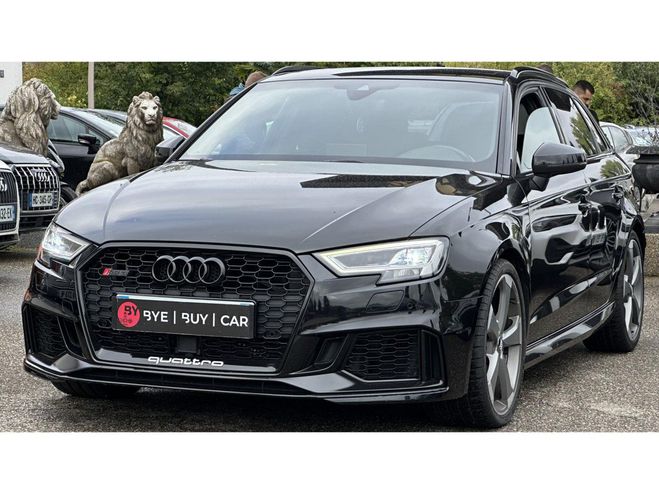 Audi RS3 Quattro 2.5 TFSI - 400 - BV S-tronic 8V  noir de 2017