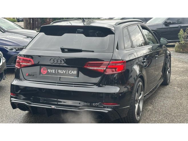 Audi RS3 Quattro 2.5 TFSI - 400 - BV S-tronic 8V  noir de 2017
