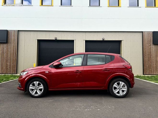 Dacia Sandero 1.0 ECO-G 100CH CONFORT 1RE MAIN Rouge de 2022