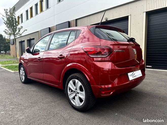 Dacia Sandero 1.0 ECO-G 100CH CONFORT 1RE MAIN Rouge de 2022