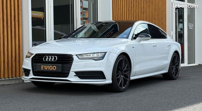 Audi A7 Sportback 2.0 TFSI 250Cv S-LINE S-TRONIC Blanc de 2017