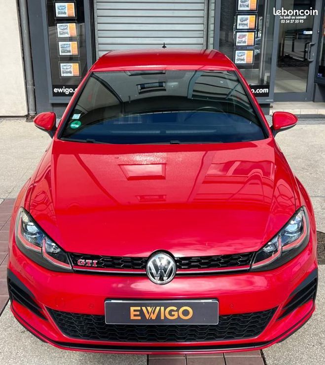 Volkswagen Golf 2.0 TSI 245ch GTI PERFORMANCE PHASE 2 VI Rouge de 2017