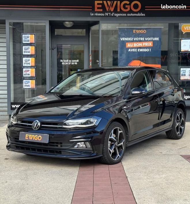 Volkswagen Polo R-LINE 1.0 TSI 110CH DSG Noir de 2021