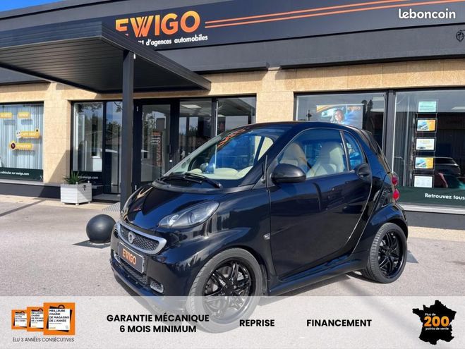 Smart Fortwo II 102CH TURBO BRABUS XCLUSIVE SOFTOUCH Noir de 2014
