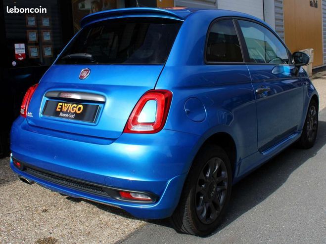 Fiat 500 0.9 TWINAIR 85 ch SPORT TOIT OUVRANT Bleu de 2019
