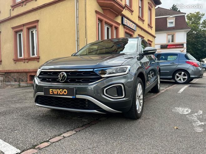 Volkswagen T Roc 1.0 TSI 110 EDITION-CAMERA DE RECUL-BVM- Gris de 2024