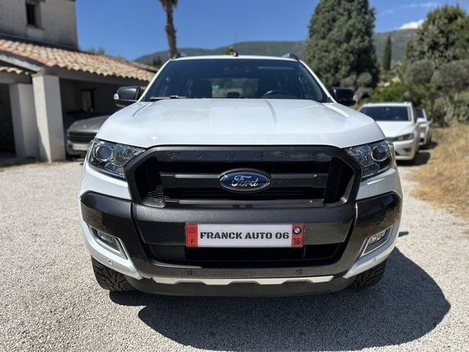 Ford Ranger 3.2 TDCI 200CH DOUBLE CABINE WILDTRAK BV Blanc de 2017