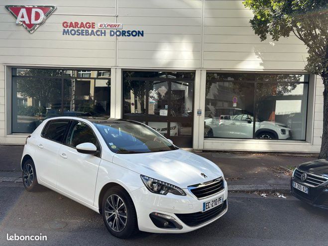 Peugeot 308 1.6 Hdi 120 Allure Full Led parfait tat Blanc de 2016
