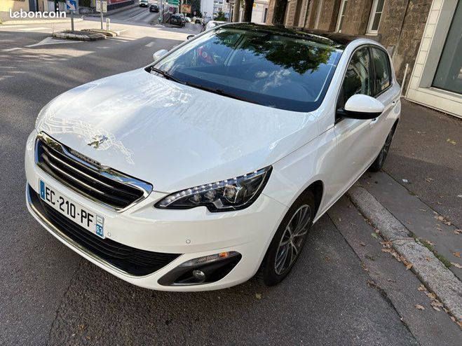 Peugeot 308 1.6 Hdi 120 Allure Full Led parfait tat Blanc de 2016