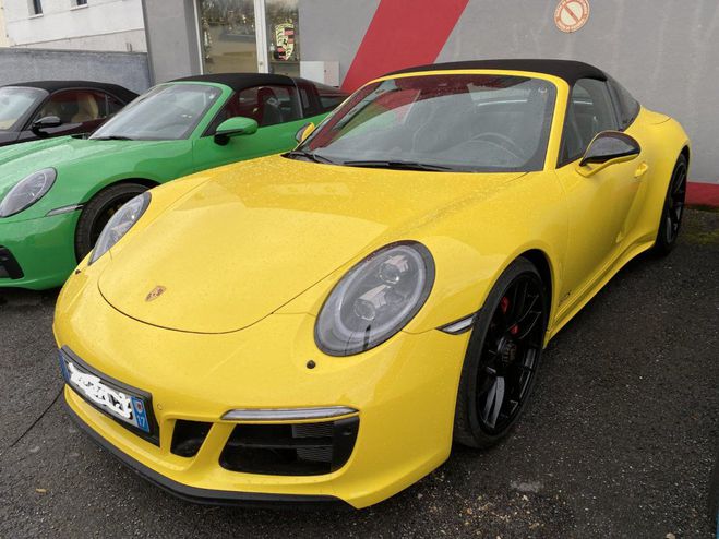 Porsche 911 TARGA 991 GTS carrera 4 PDK 450 cv jaune de 2018