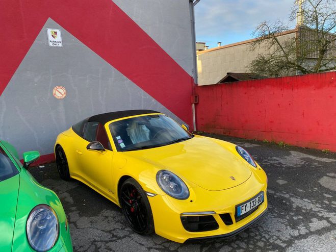 Porsche 911 TARGA 991 GTS carrera 4 PDK 450 cv jaune de 2018