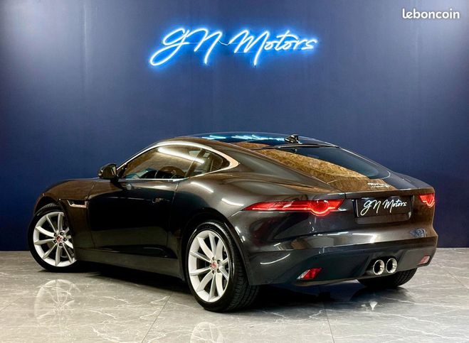 Jaguar F-Type Coupe 3.0 V6 340ch BVA8 Excellent tat F Gris de 2015