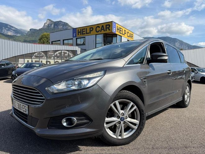 Ford S Max 2.0 TDCI 150CH STOP&START TITANIUM 7PLAC Gris F de 2016