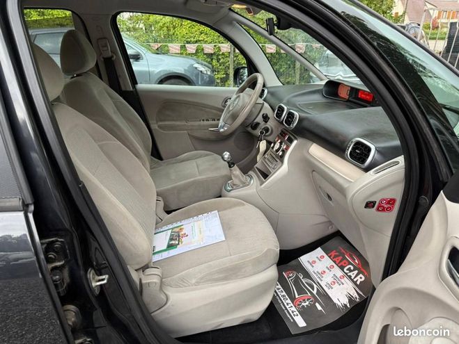 Citroen C3 Picasso 1.6 HDi110 FAP Exclusive Noir de 2009