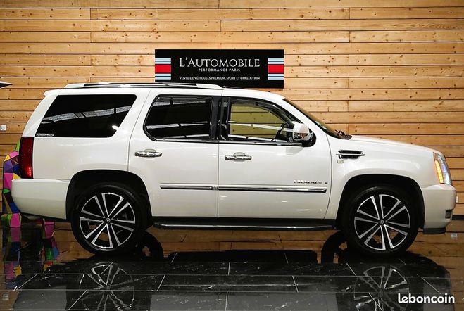 Cadillac Escalade 6.2 v8 platinium   7 places Blanc de 2007